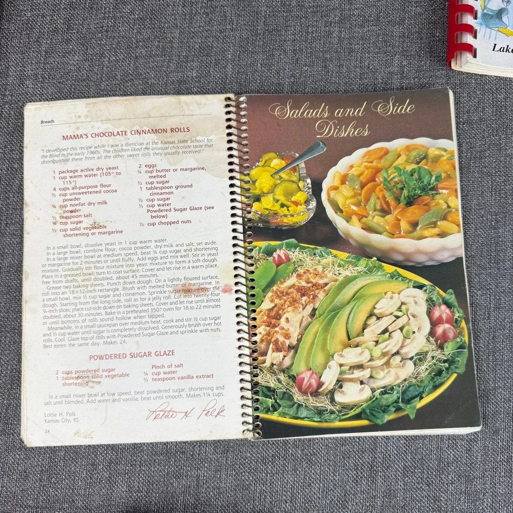 Vintage Cookbook Lot of 4 Current 1984 Alaska Church of God Diabetic